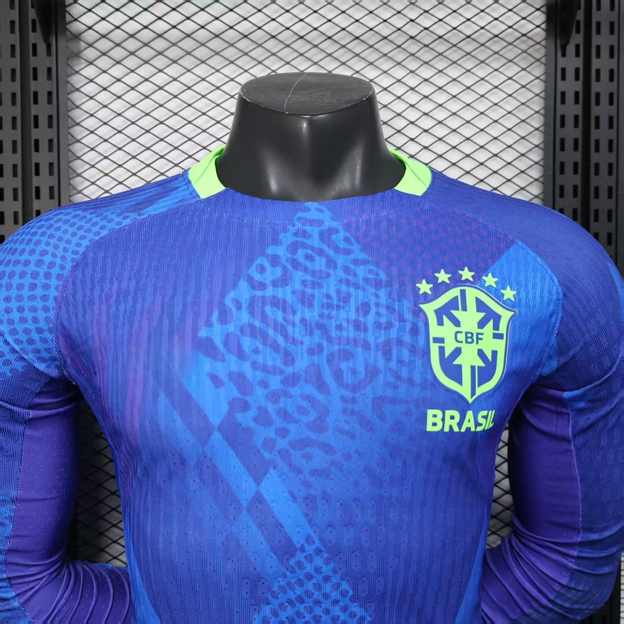 Brazil Away Long Sleeve Jersey 25/26 Player Version
