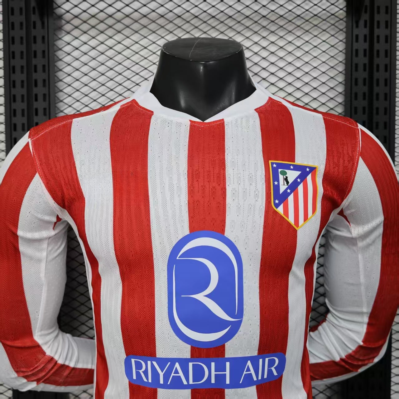 Atletico Madrid Long Sleeve Jersey 25/26 Player Version