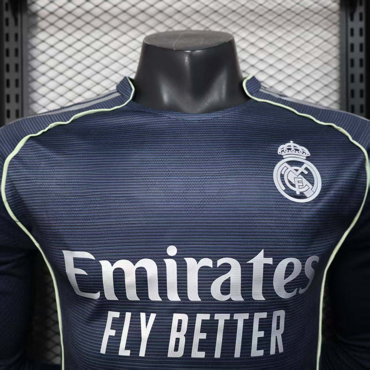 Real Madrid Long Sleeve Jersey 25/26 Player Version