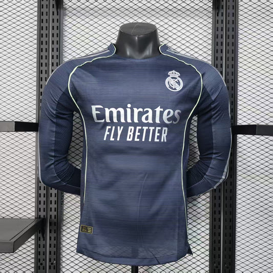Real Madrid Long Sleeve Jersey 25/26 Player Version