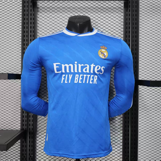 Real Madrid Long Sleeve Jersey 25/26 Player Version