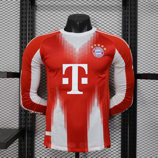 FC Bayern Long Sleeve Jersey 25/26 Player Version