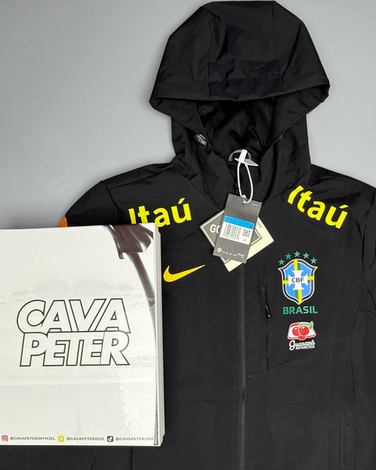 Veste Brésil noire 2025-2026