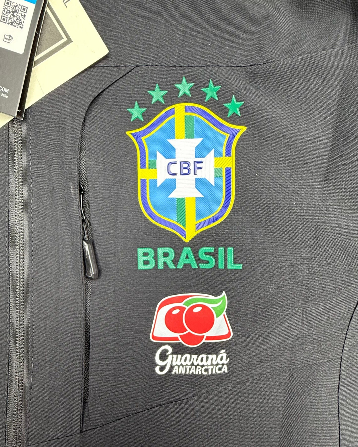 Veste Brésil noire 2025-2026