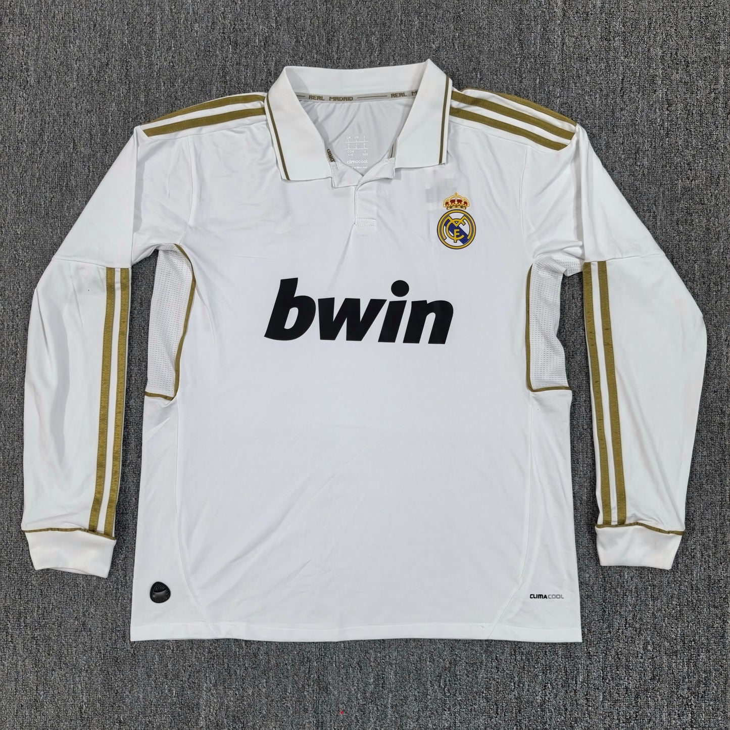 Maillot Real Madrid Retro Manches Longues 11/12