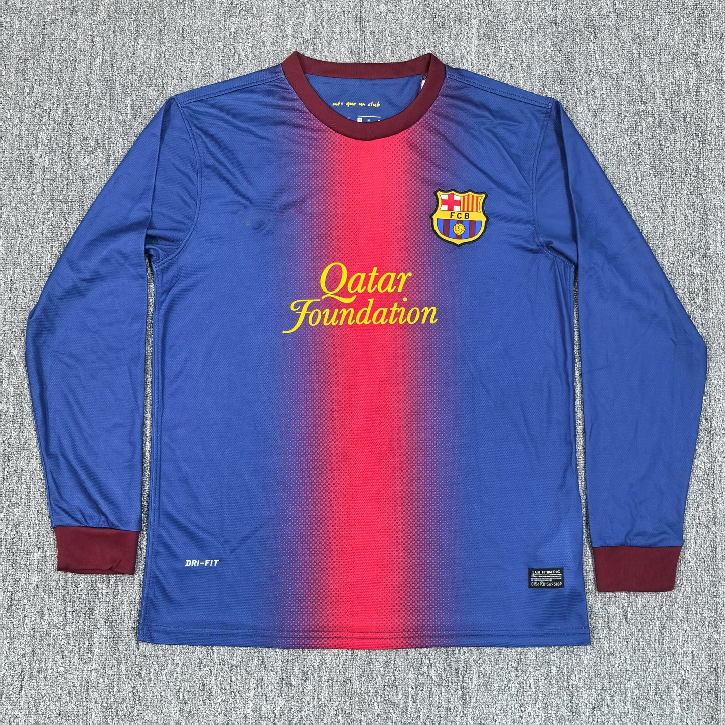 Maillot FC Barcelone Retro Manches Longues 12/13