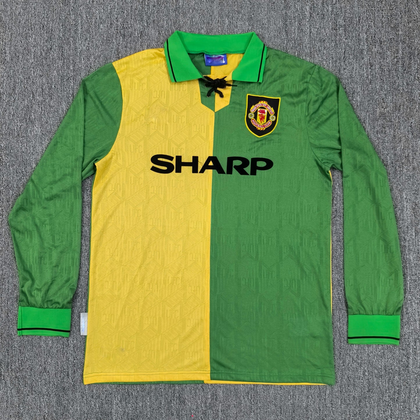Maillot Manchester United Retro Manches Longues 92/94