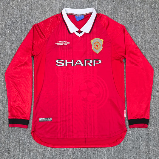Maillot Manchester United Retro Manches Longues 99/00
