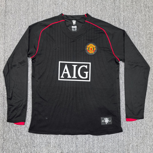 Maillot Manchester United Retro Manches Longues 07/08