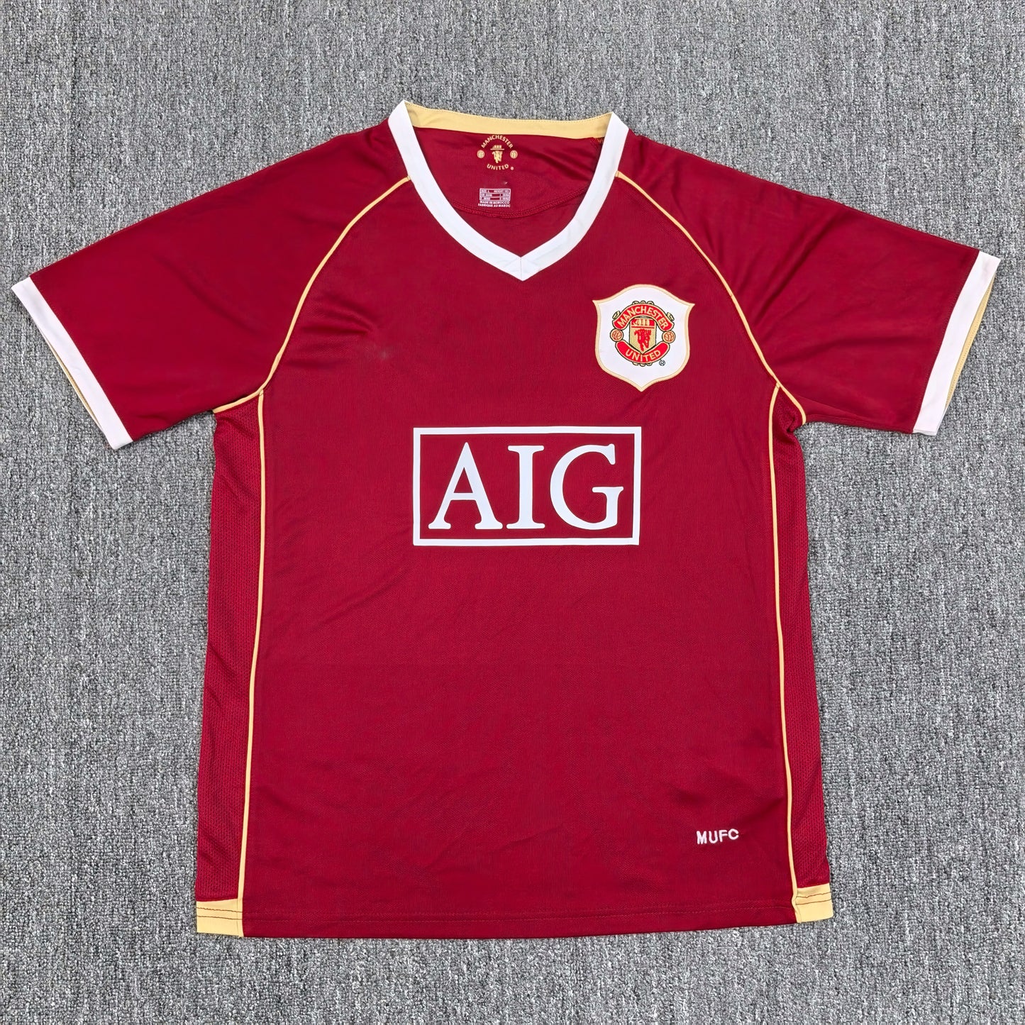 Maillot Manchester United Retro Domicile 06/07